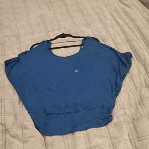 Express Women's Short Sleeve Top in Deep Blue Size M, New With Tags!